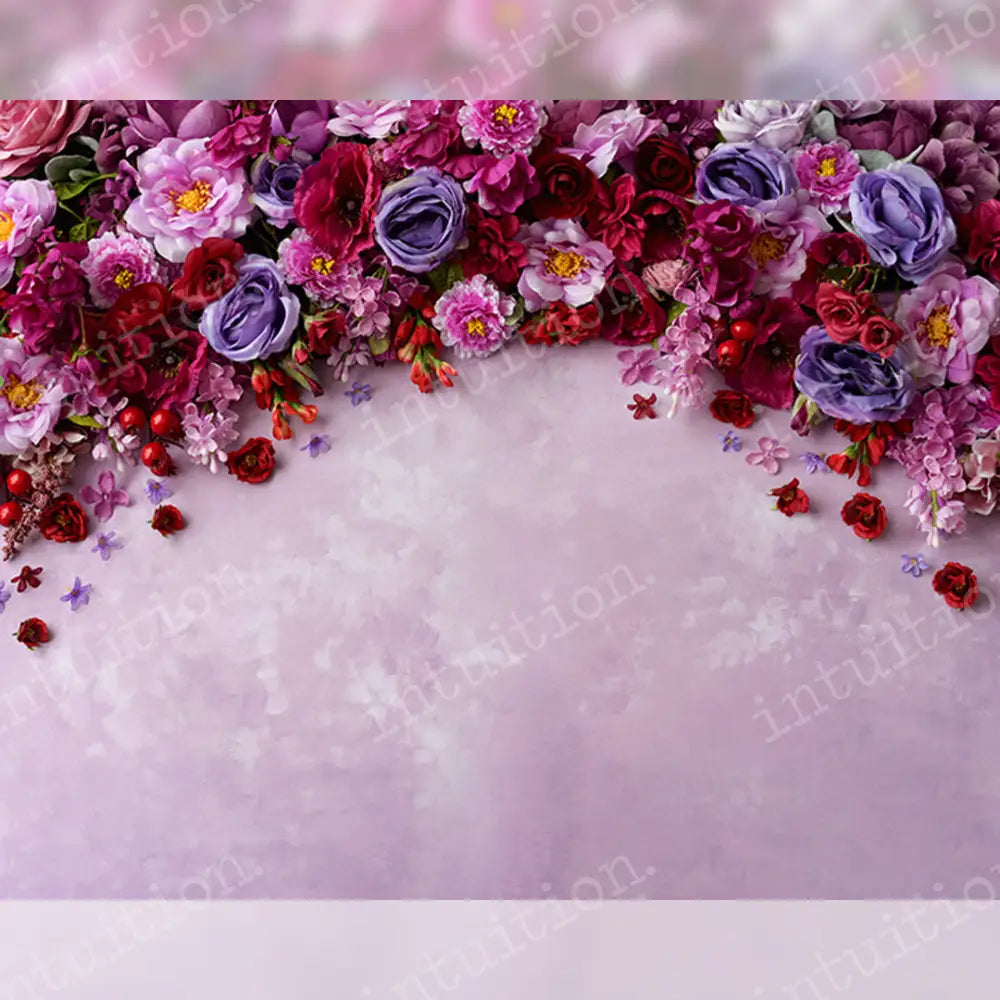 Berry Bliss Horizontal / Poly 60X44 Backdrop