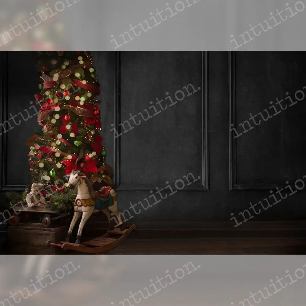 Classic Holiday Horizontal / Poly 60X44 Backdrop