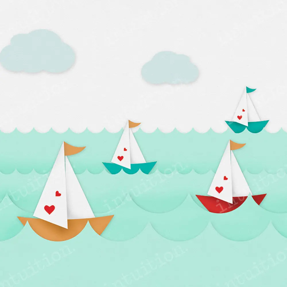 Come Sail Away Poly / 60X44 Backdrop