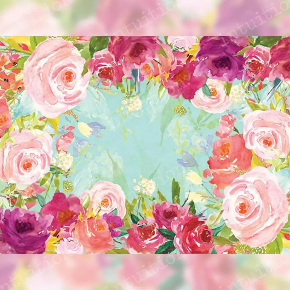 Floral Delight Backdrop