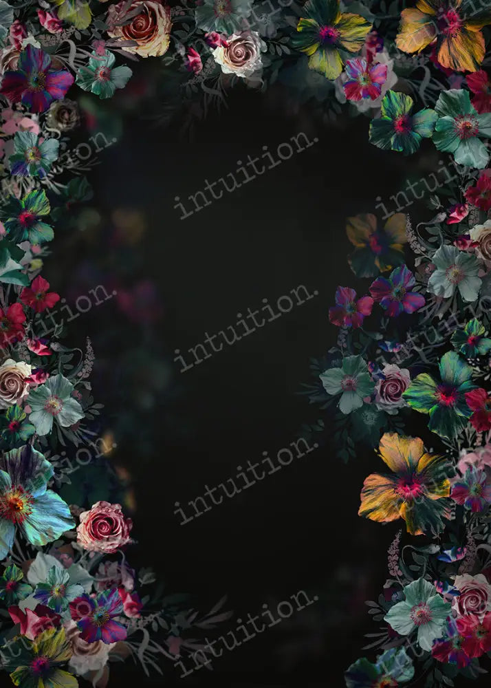 Floral Medley By Nikki Harrison Backdrop