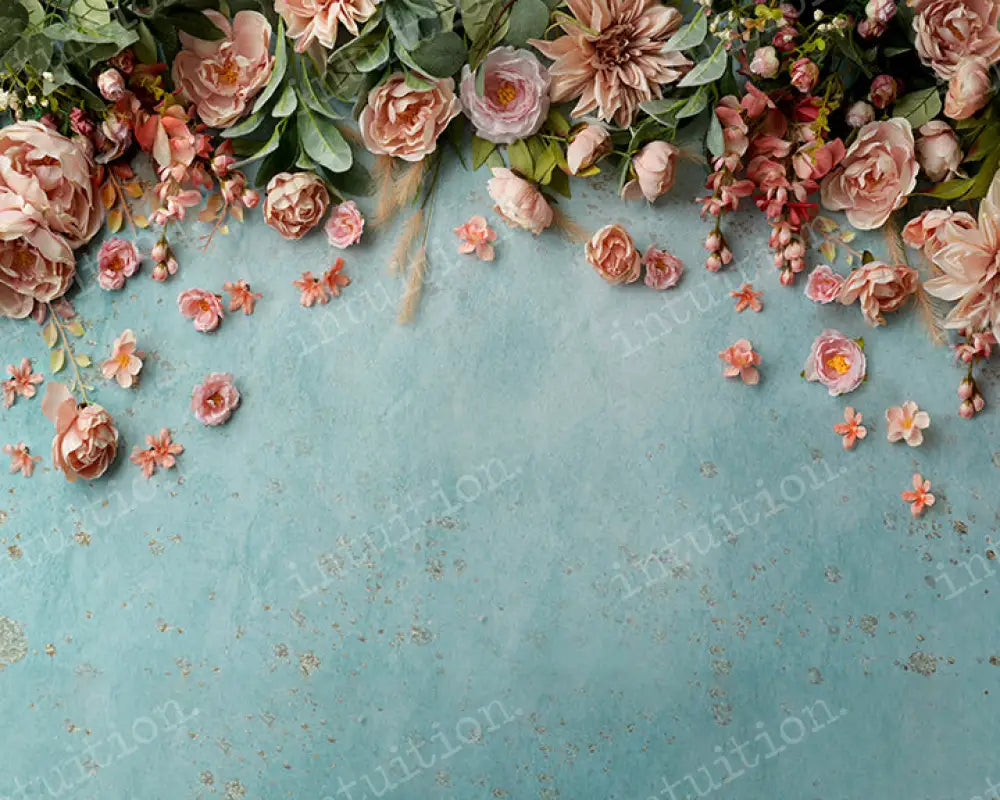 Floral Riviera Backdrop