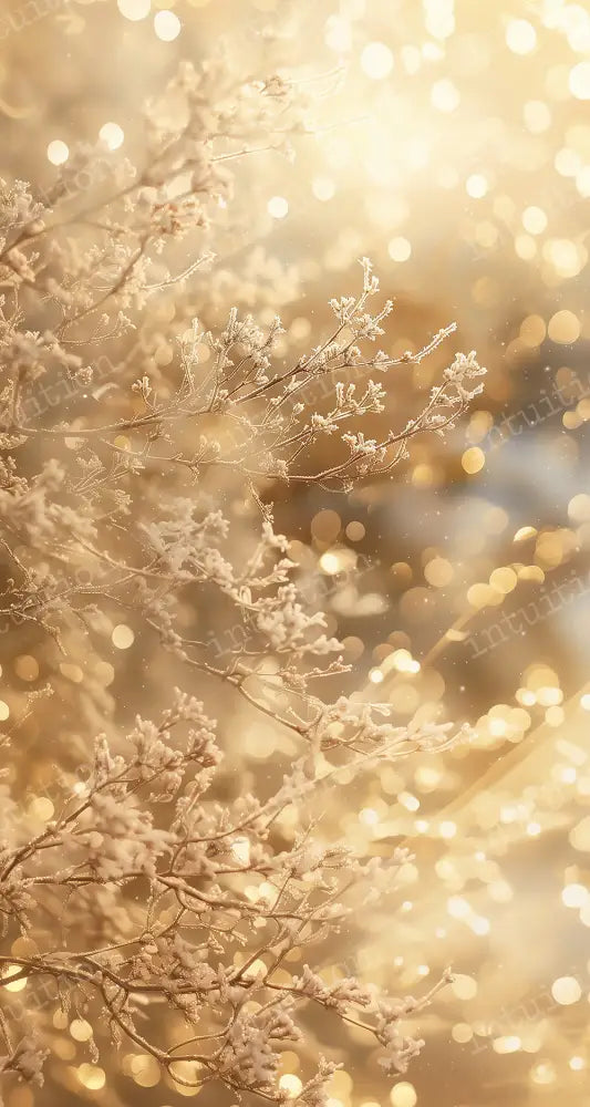 Golden Frost Backdrop