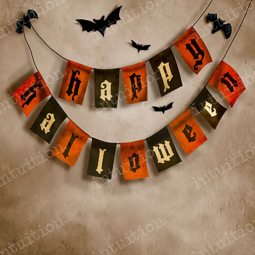 Happy Halloween Poly / 60X44 Backdrop