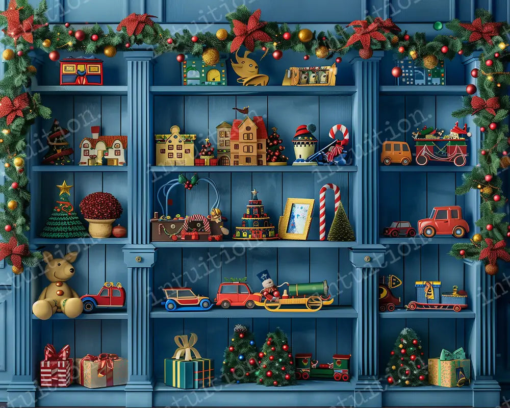 Holiday Toys Backdrop