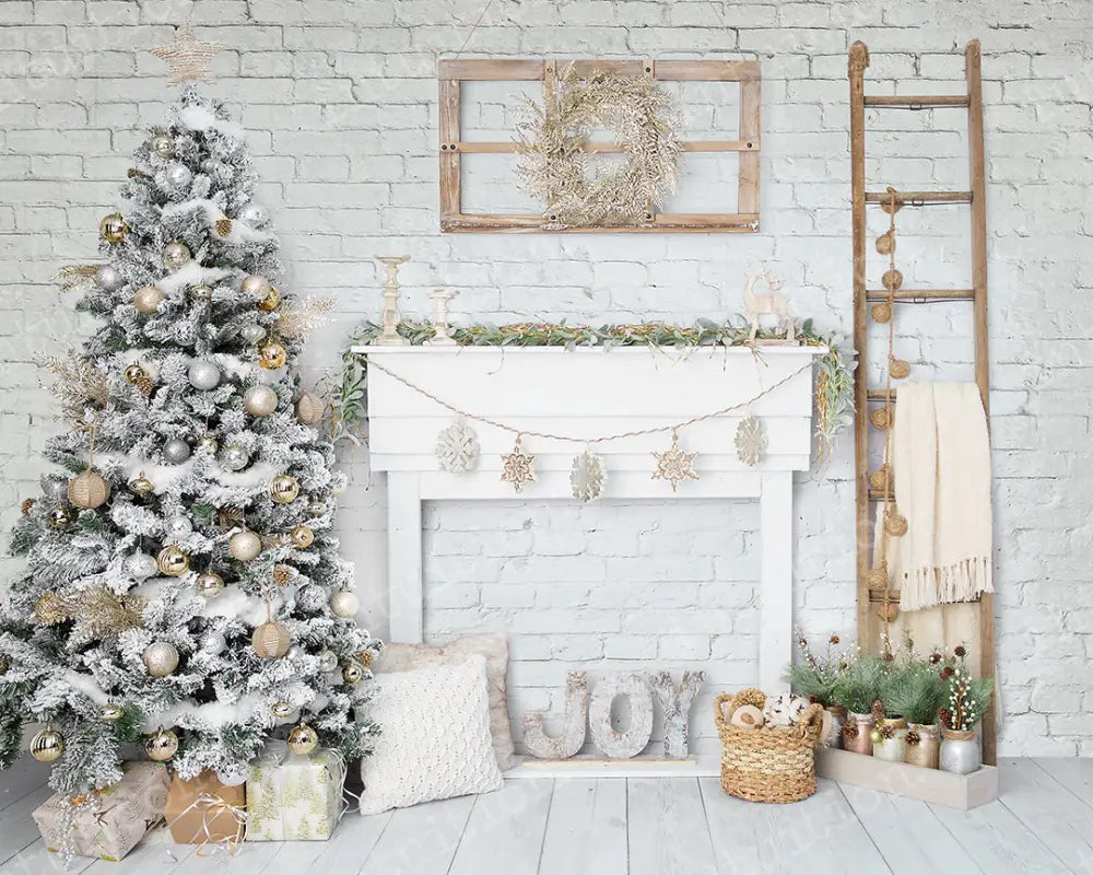 Joy To The World Horizontal / Poly 60X44 Backdrop