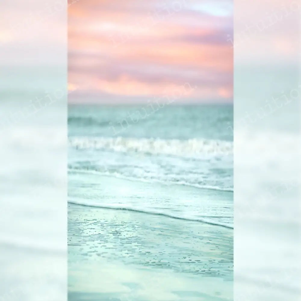 Mermaid Beach Vertical / Canvas 8X10 Backdrop