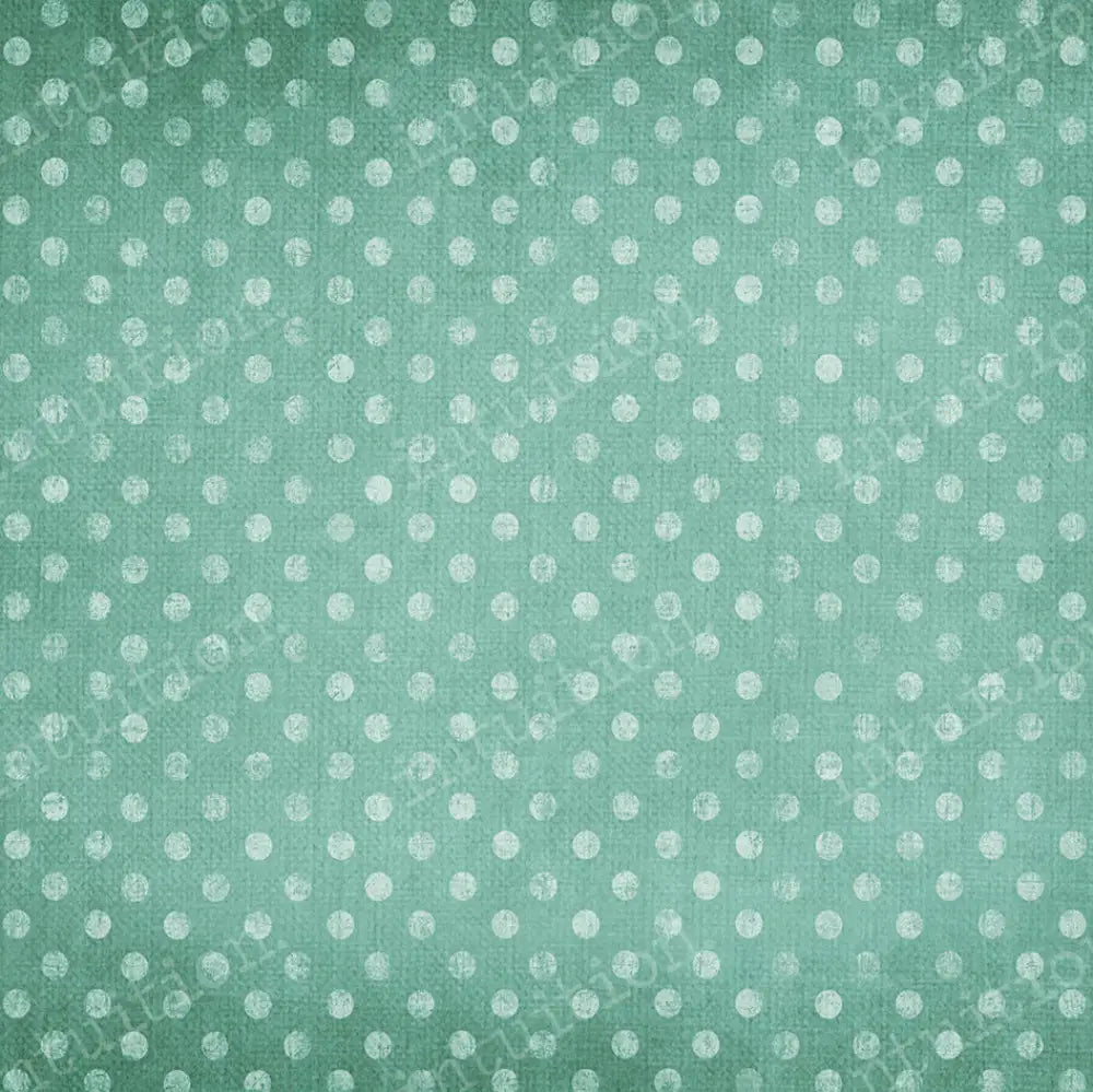 Perfectly Polka Dot - Caribbean Horizontal / Poly 60X44 Backdrop