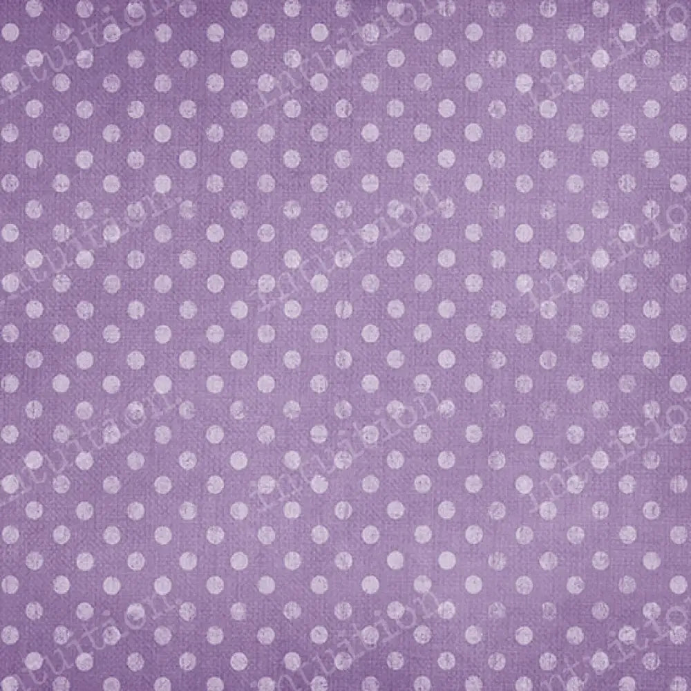 Perfectly Polka Dot - Lilac Horizontal / Poly 60X44 Backdrop