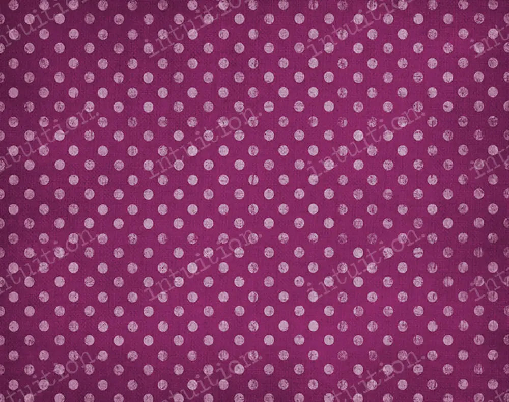 Perfectly Polka Dot - Purple Wine Backdrop