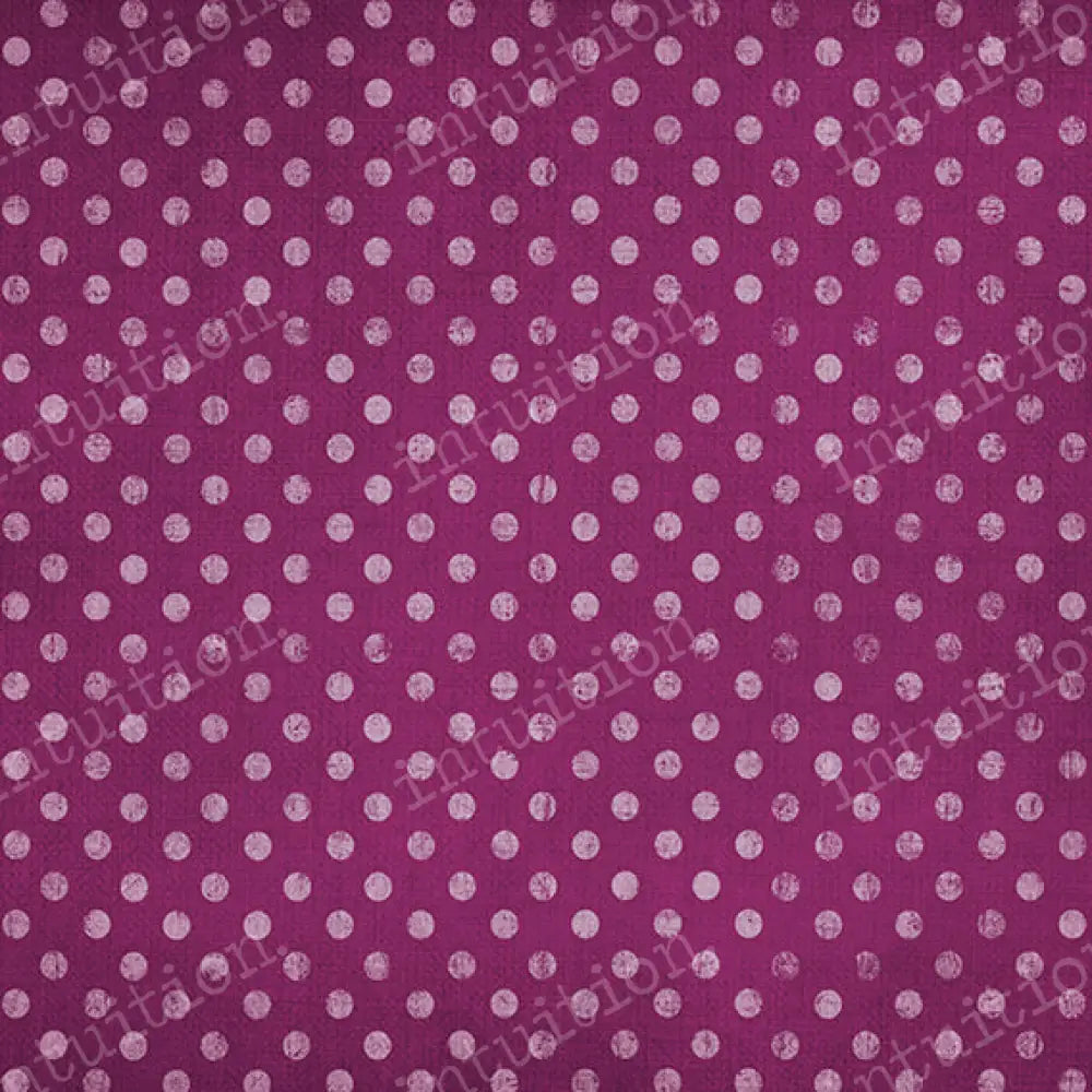 Perfectly Polka Dot - Purple Wine Horizontal / Poly 60X44 Backdrop