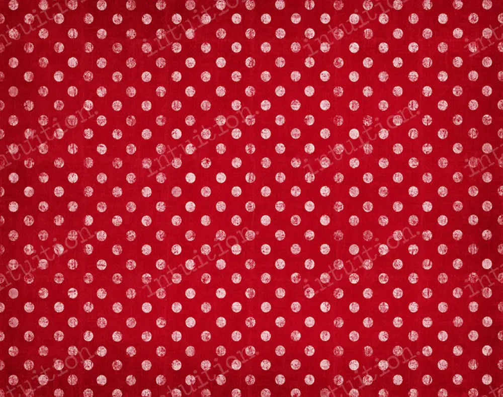 Perfectly Polka Dot - Red Backdrop