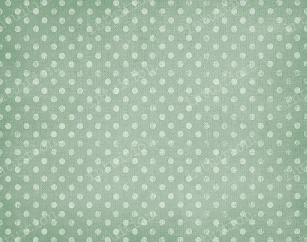 Perfectly Polka Dot - Sage Backdrop