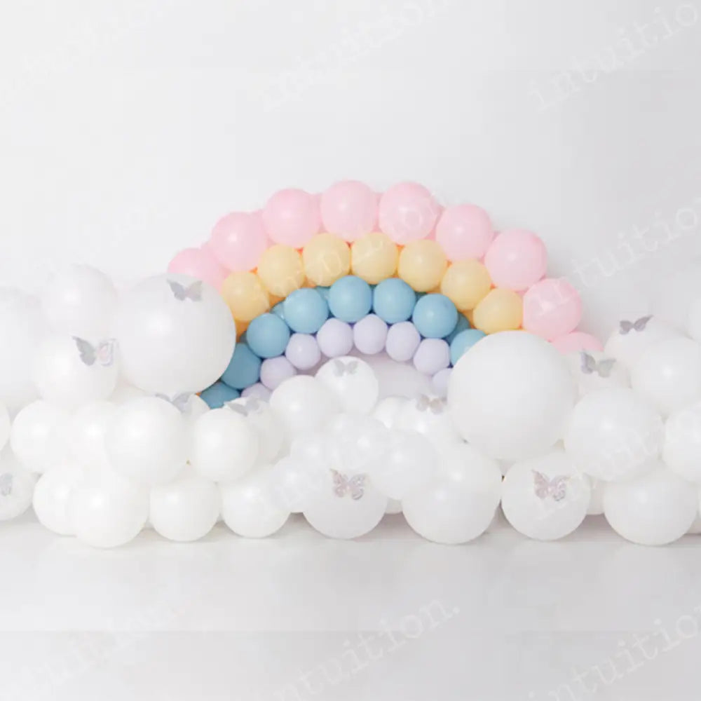 Rainbow Baby Poly / 60X44 Backdrop