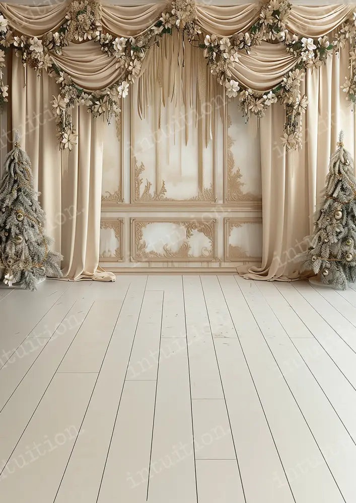 Southern Christmas Backdrop