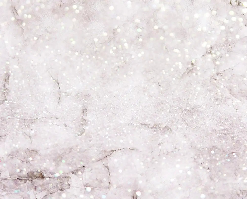 White Glitter Backdrop